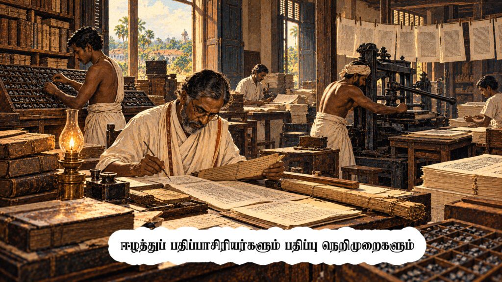 ஈழத்துப் பதிப்பாசிரியர்களும் பதிப்பு நெறிமுறைகளும்