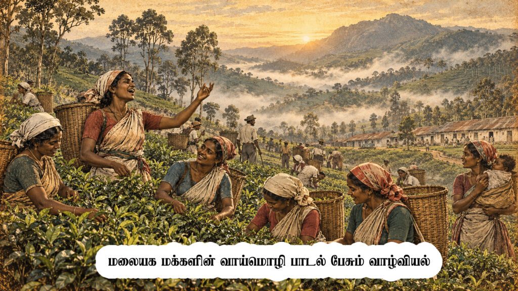 மலையக மக்களின் வாய்மொழி பாடல் பேசும் வாழ்வியல்
