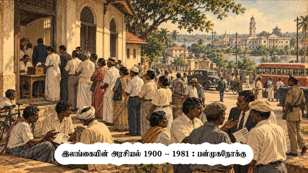 இலங்கையின் அரசியல் 1900 – 1981 : பன்முகநோக்கு